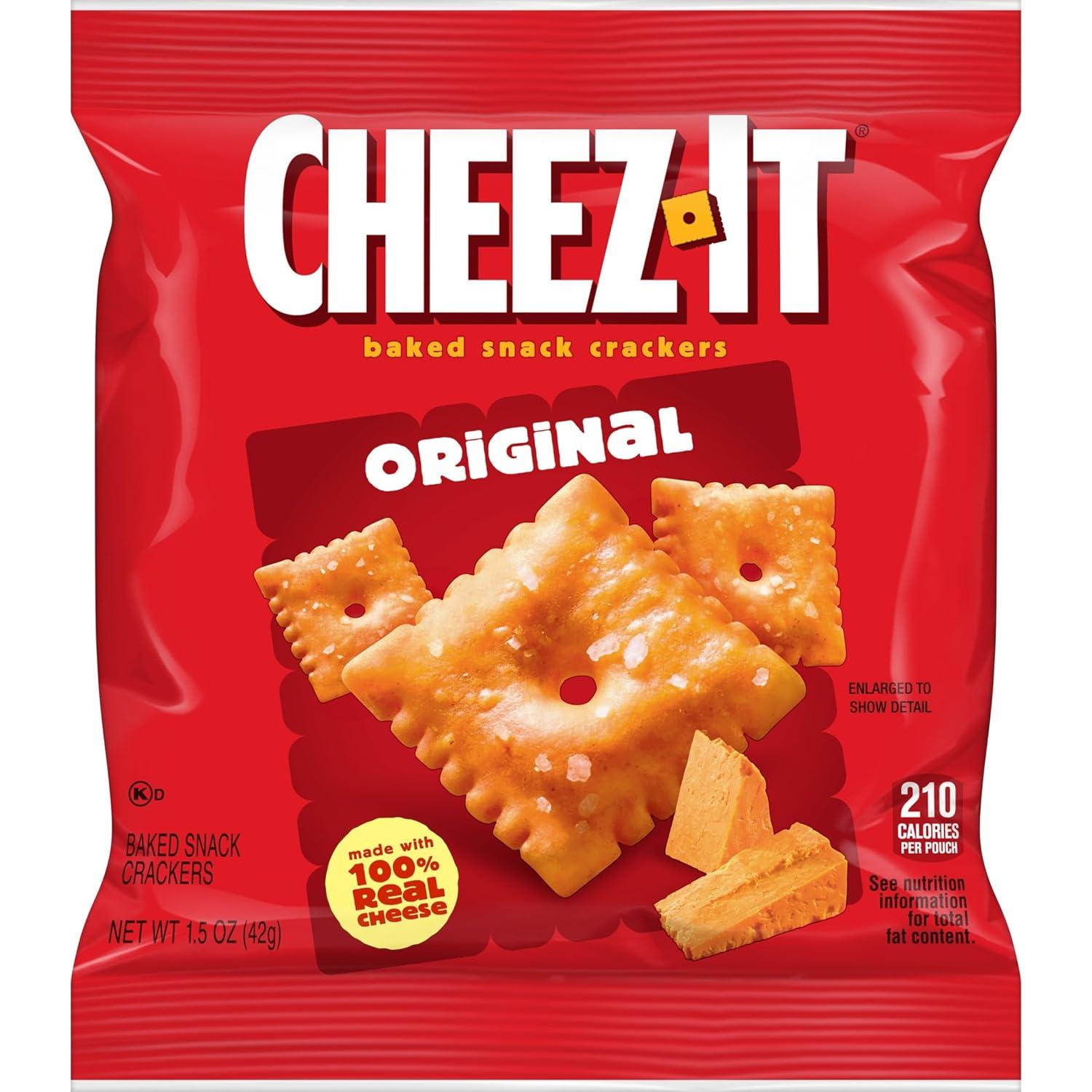 image:imageCheezIt Variety Pack Lunch Snacks Kids Snacks Original Flavors 24 PacksOriginal
