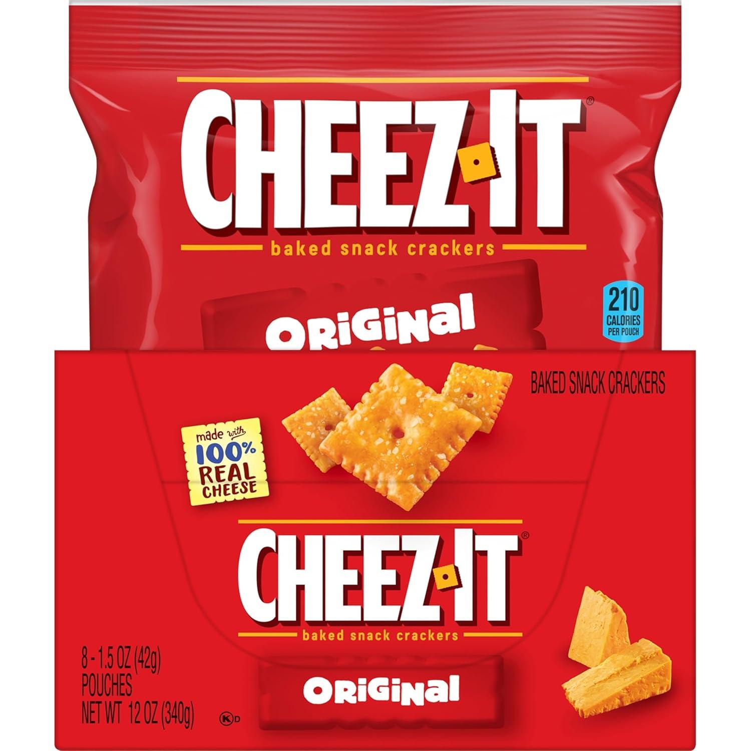 image:imageCheezIt Variety Pack Lunch Snacks Kids Snacks Original Flavors 24 PacksOriginal