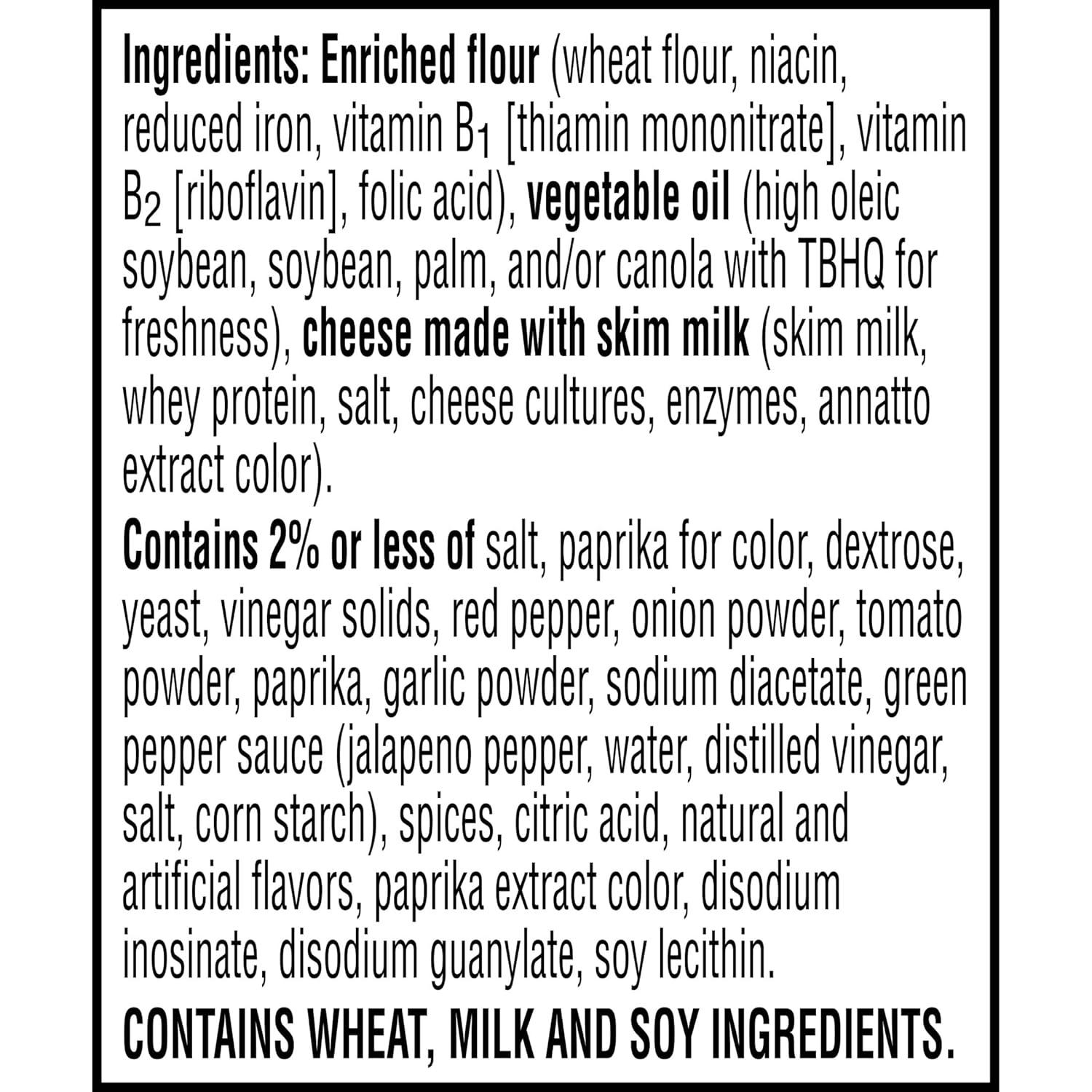 image:imageCheezIt Baked Snack Crackers Lunch Snacks Family Size Hot and Spicy 21oz Box 1 Box058 Ounce Pack of 12