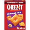 image:imageCheezIt Cheese Crackers Baked Snack Crackers Lunch Snacks Cheddar Jack 124oz Box 1 Box